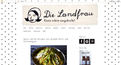 Desktop Screenshot of dielandfrau.com